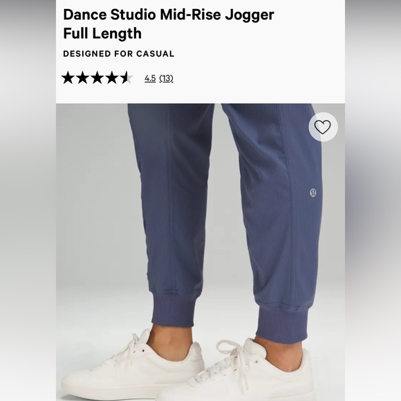 Lululemon Dance Studio Mid-Rise Jogger - Picture 12 of 14